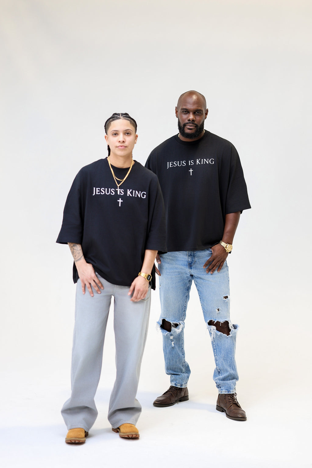 Jesus is King - Boxy Tee