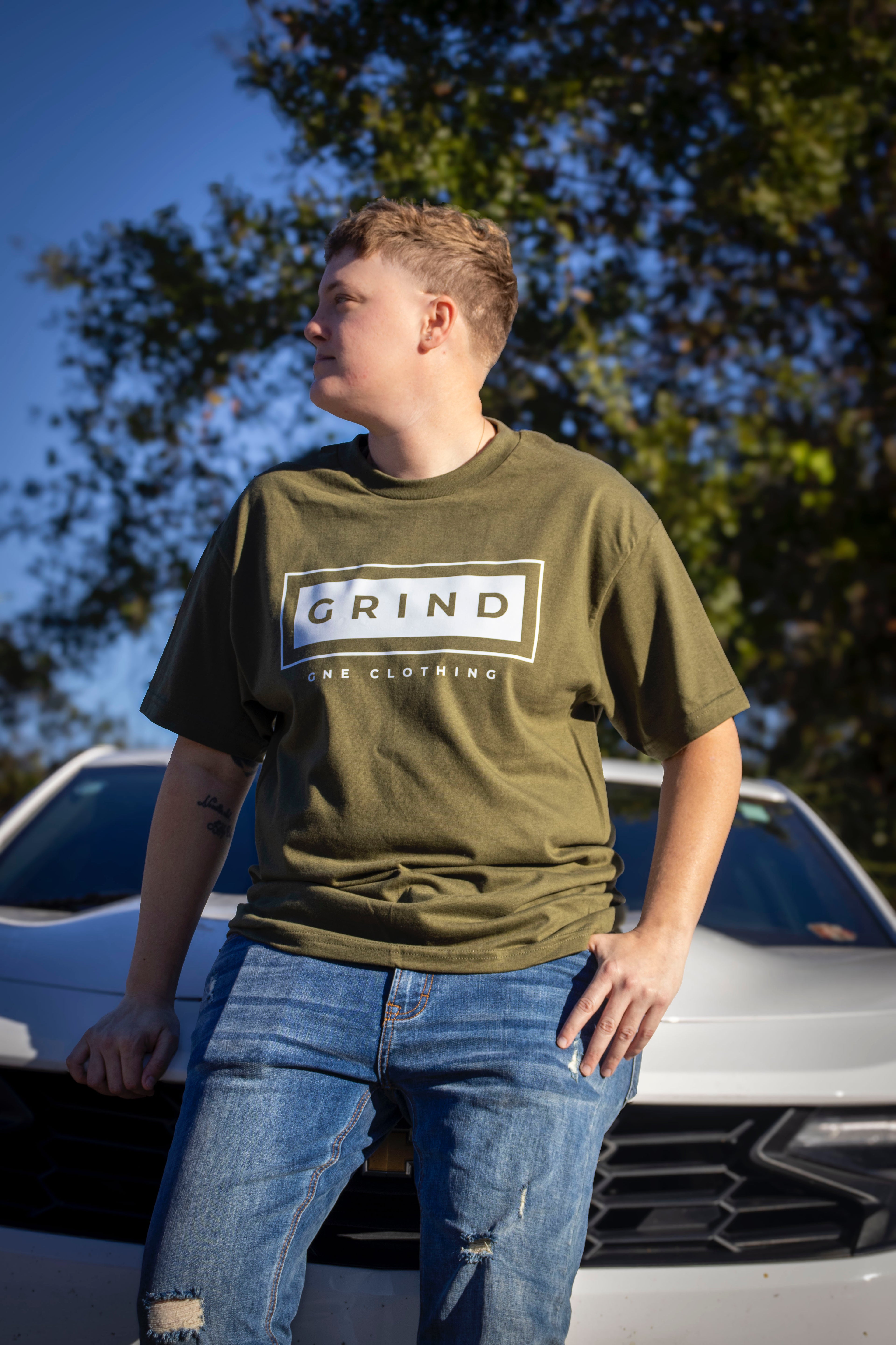 GNE Sideline T-Shirt Military Green