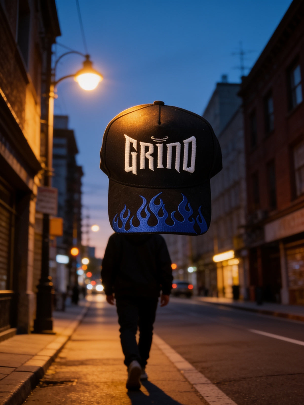 GRIND Black/Blue Flame