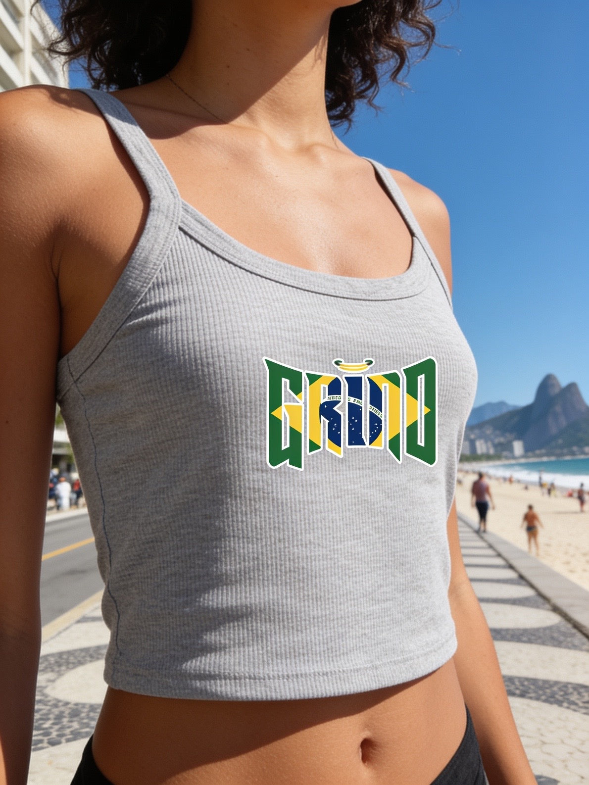 Brasil Crop Top