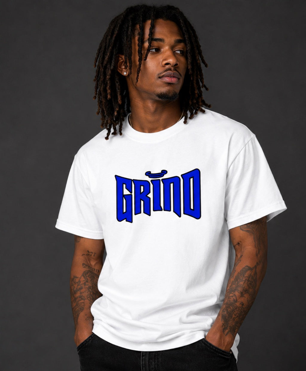 Grind Essential Tee (White)