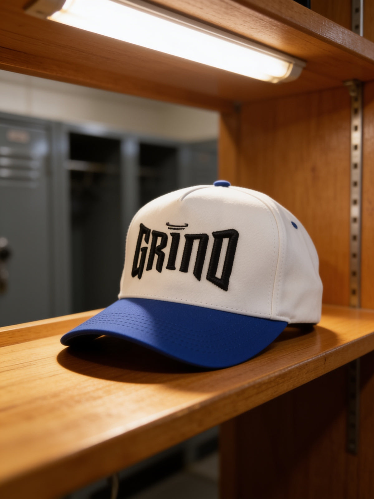 GRIND White/Royal Blue