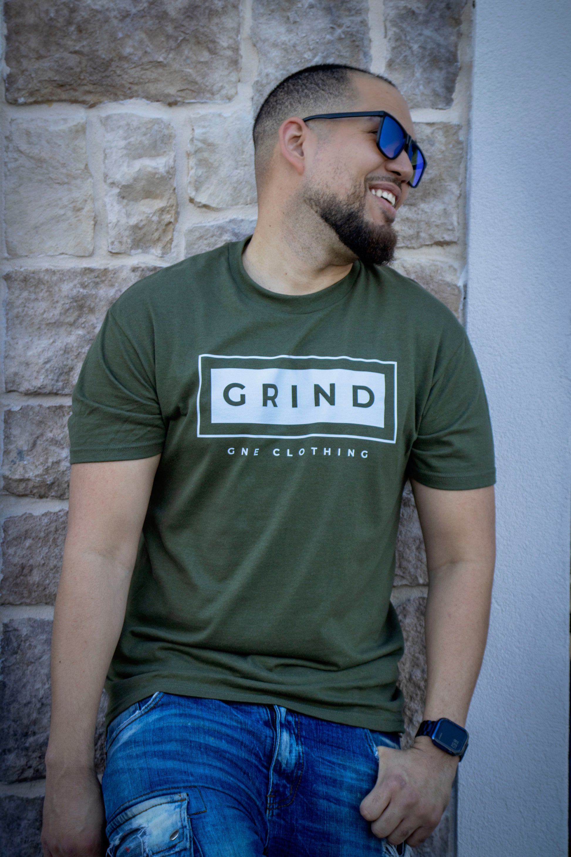 GNE Sideline T-Shirt Military Green