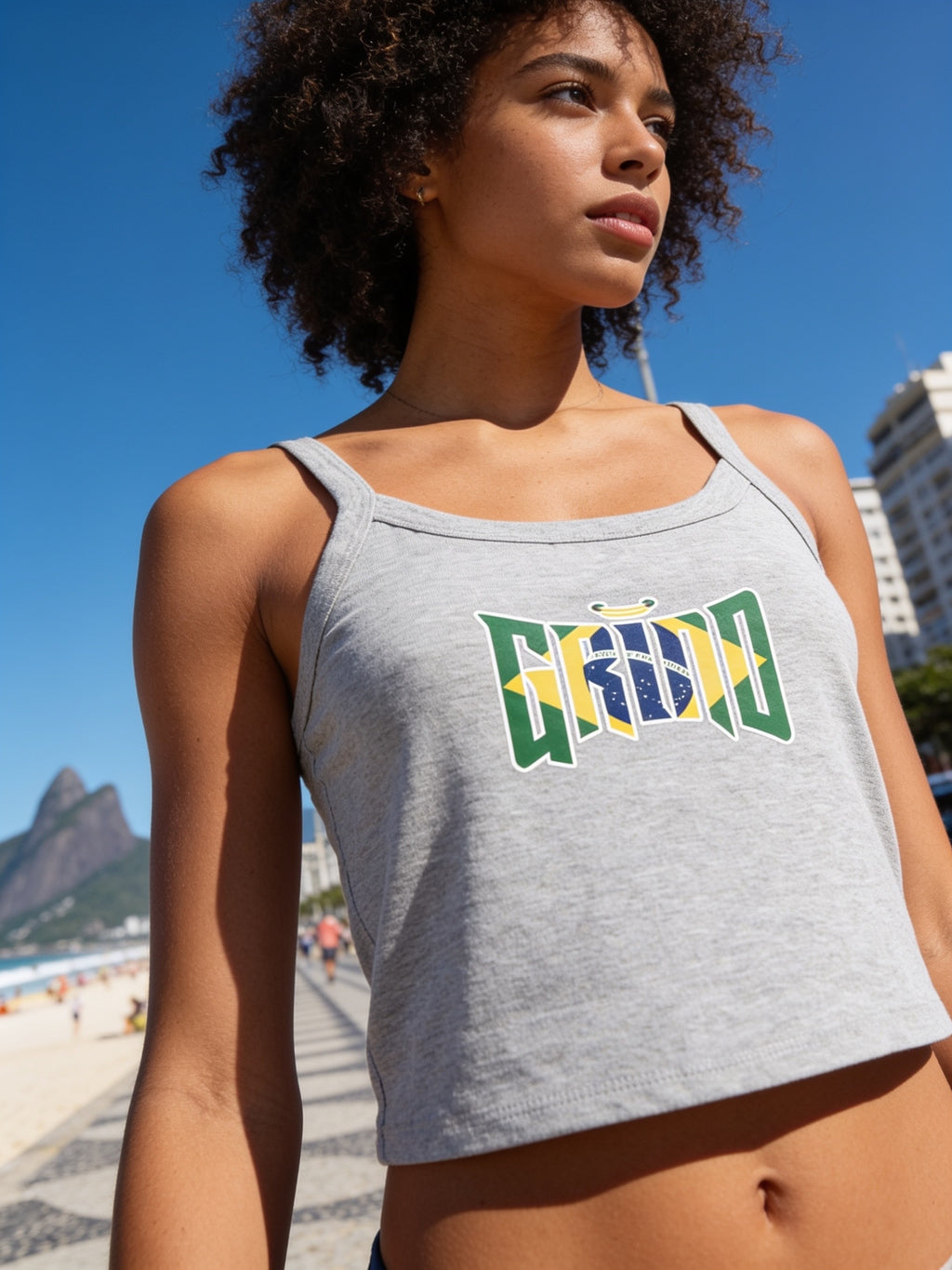 Brasil Crop Top