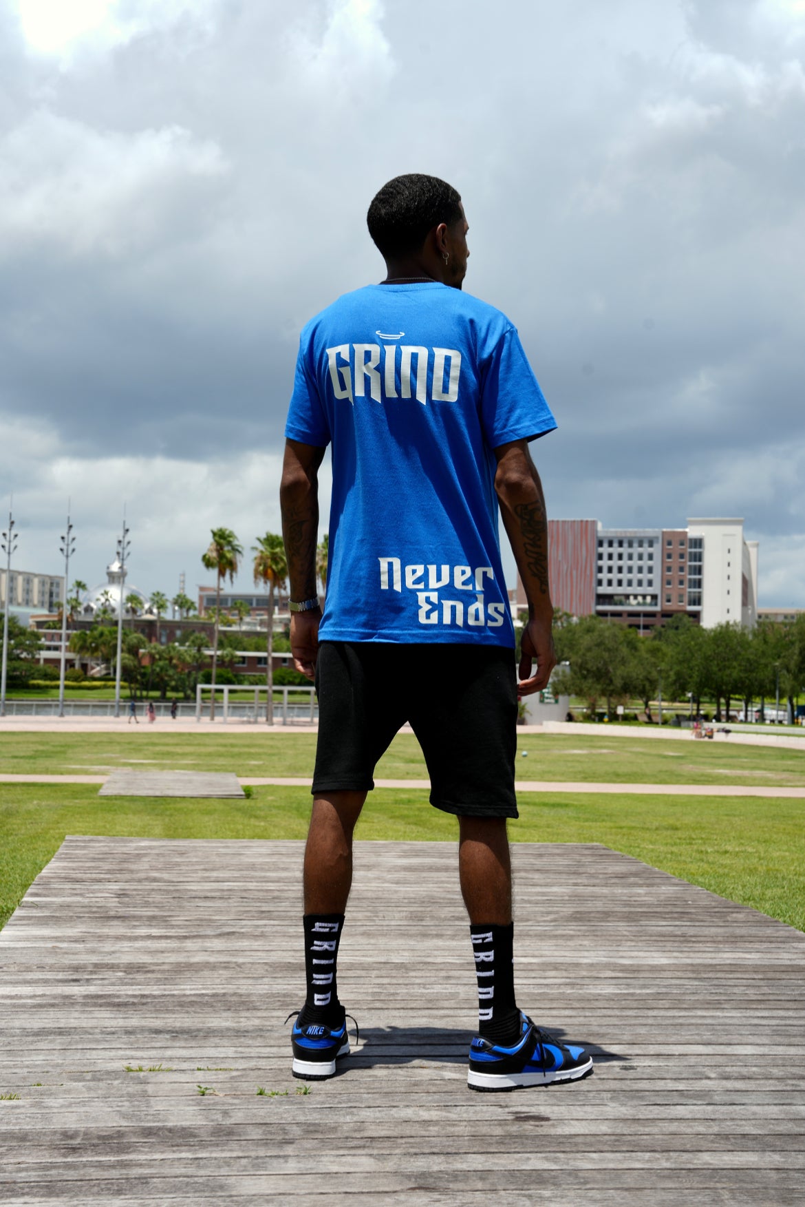 Grind Never Ends Blue