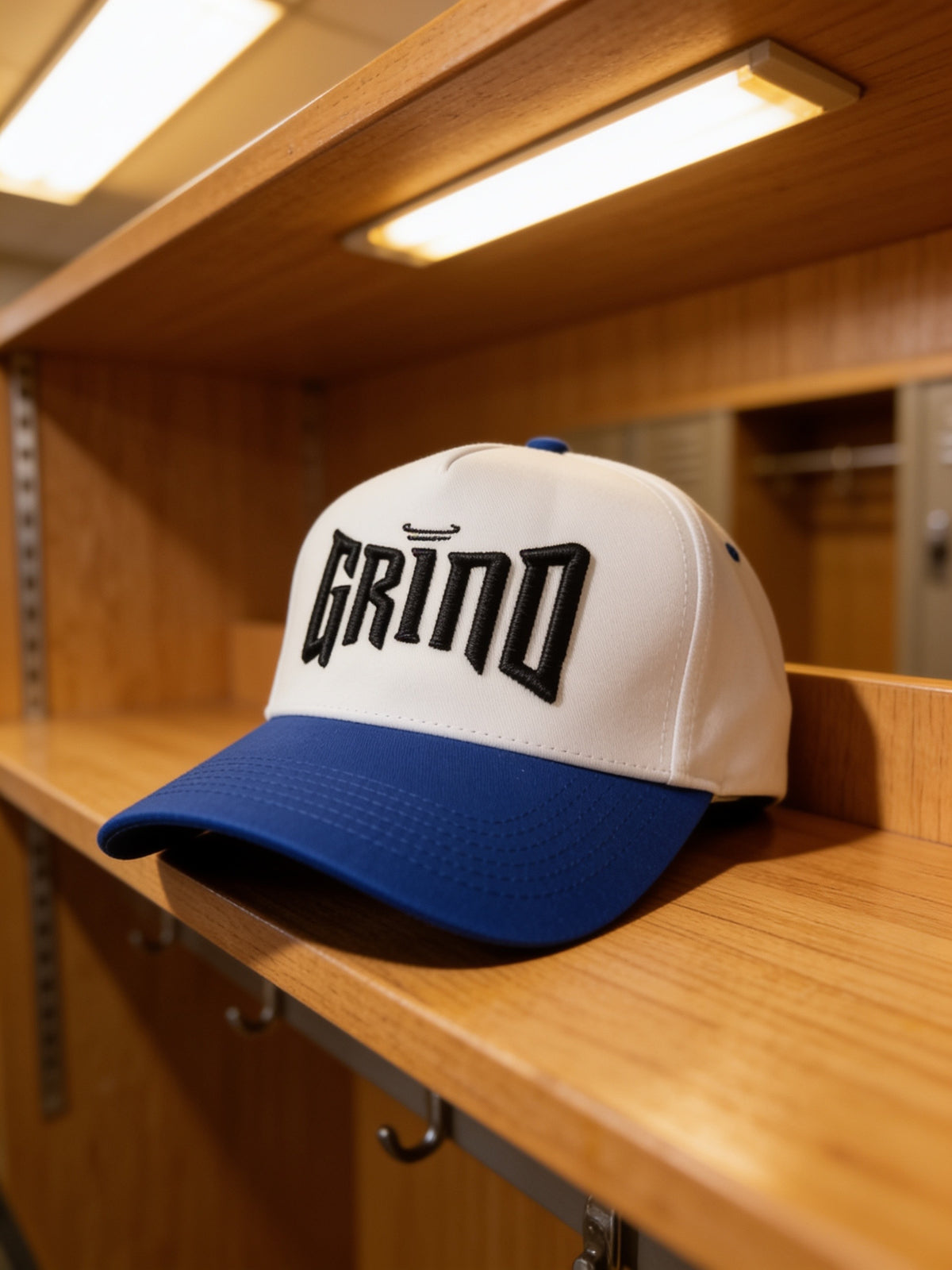 GRIND White/Royal Blue