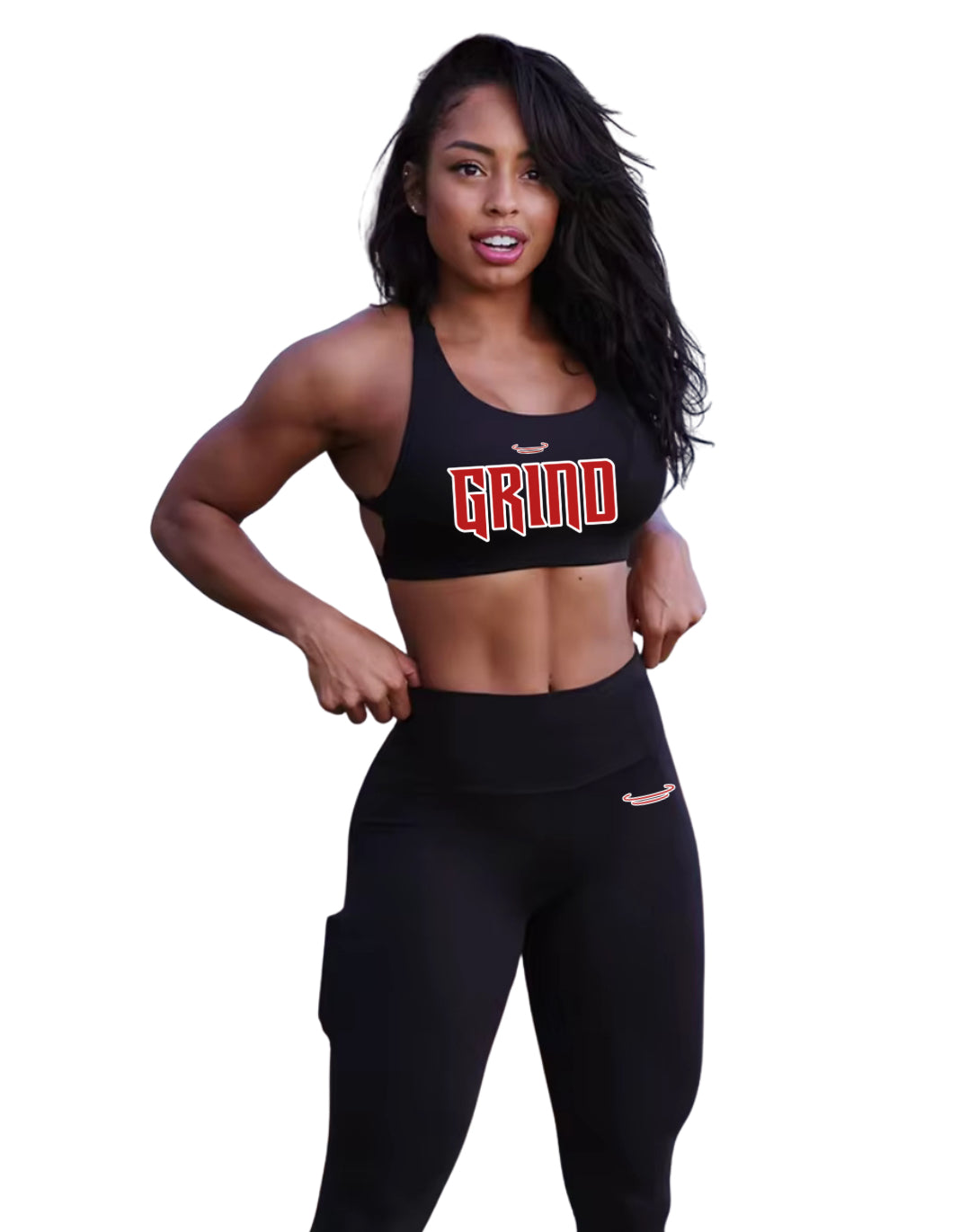 GNE Signature Sports Bra “Black”