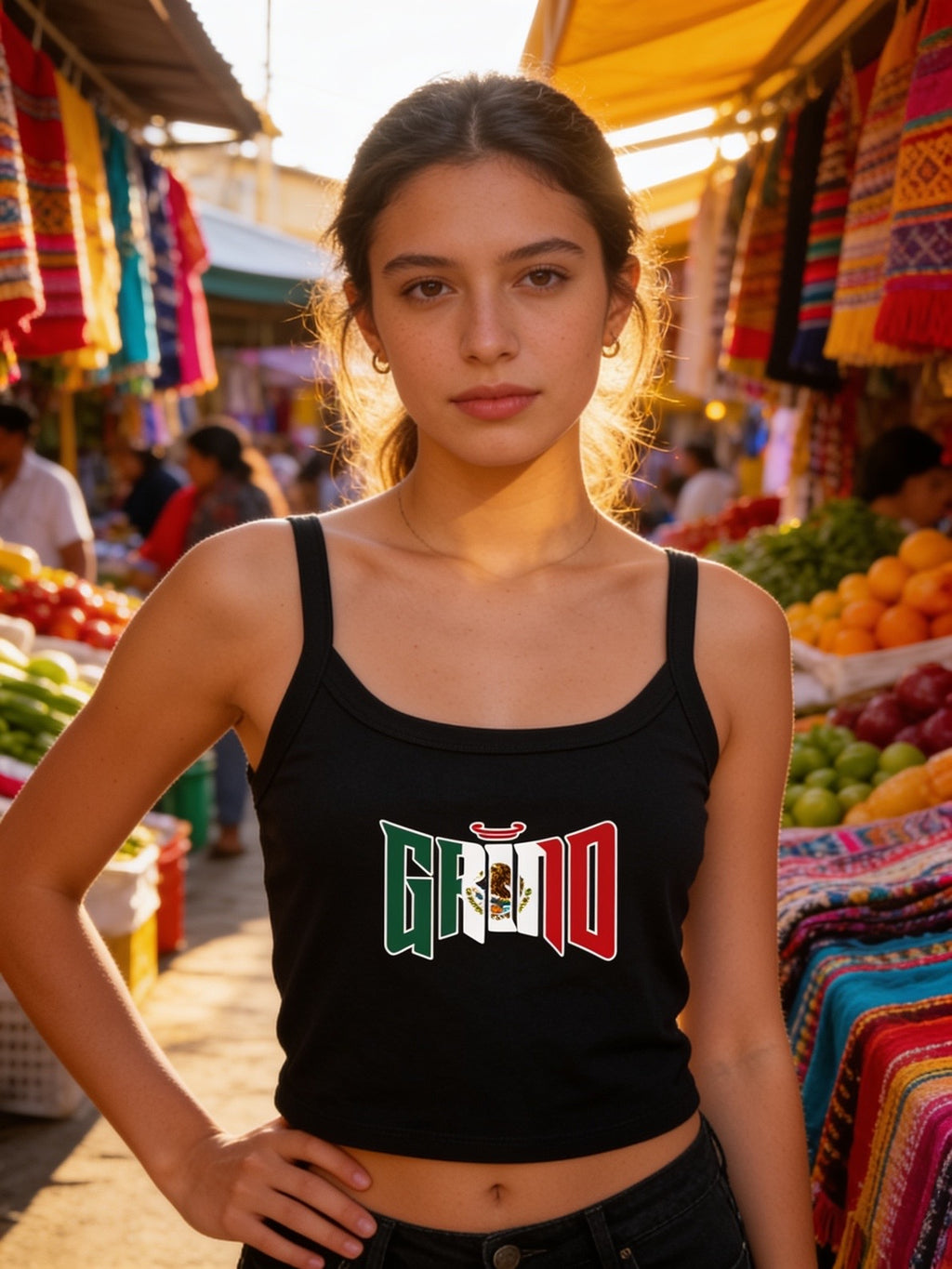 Mexico Crop Top