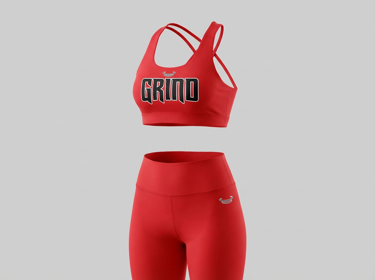 GNE Signature Sports Bra “Redline”