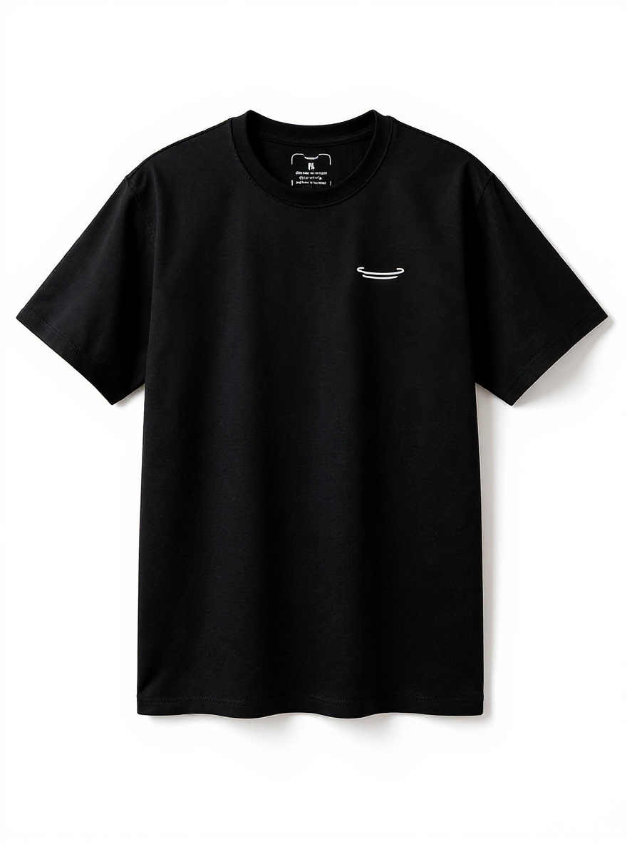 GNE Box Logo T-Shirt Black