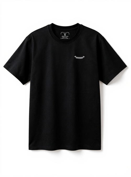 GNE Box Logo T-Shirt Black